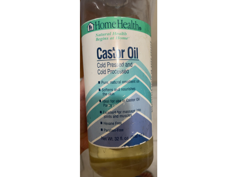 Home Health Castor Oil, 32 fl oz/946 mL