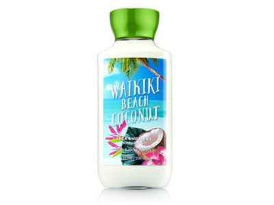 Bath & Body Works Shea & Vitamin E Body Lotion, Waikiki Beach Coconut, 8 fl oz/236 mL