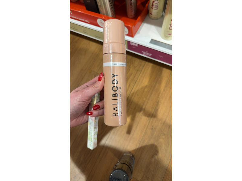 Bali Body Self Tanning Mousse, Dark, 6.7 fl oz/200 mL