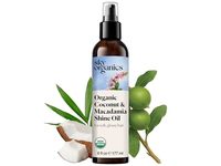 Sky Organics Organic Coconut & Macadamia Shine Oil, 6 fl oz/177 mL - thumbnail 1