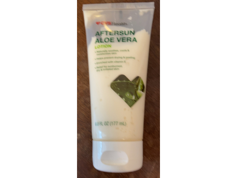 CVS Health After Sun Aloe Vera Lotion, 6 fl oz/177 mL
