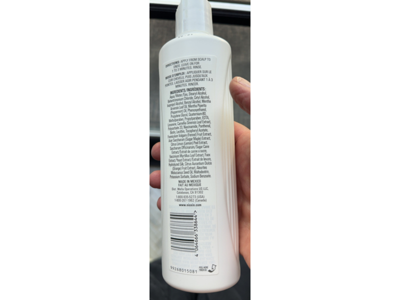 Nioxin Pro Clinical Scalp + Hair Conditioner, System 3, 10.1 fl oz/300 mL