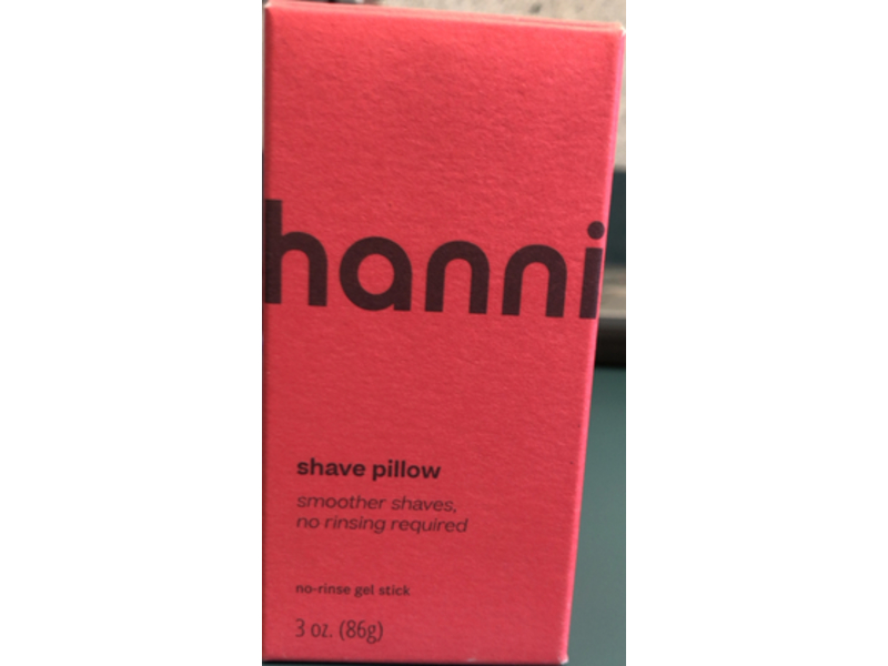 Hanni Shave Pillow Smoother Shave, 3 oz/86 g