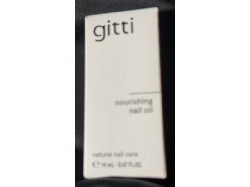 Gitti Nourishing Nail Oil, 0.47 fl oz/14 mL