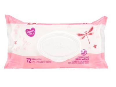 Parents choice wipes store pink