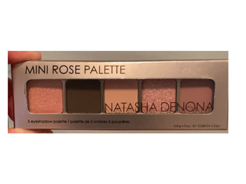 Natasha Denona Mini Rose Eyeshadow Palette, 0.028 oz/0.8 g