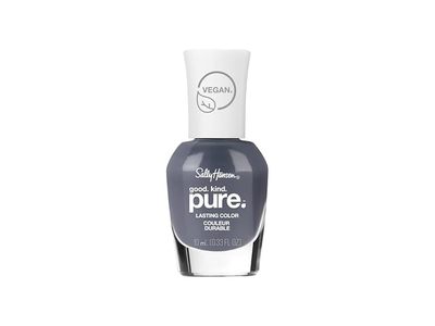 Sally Hansen Good Kind Pure Lasting Color Nail Polish, 395 Nightfall, 0.33 fl oz/10 mL