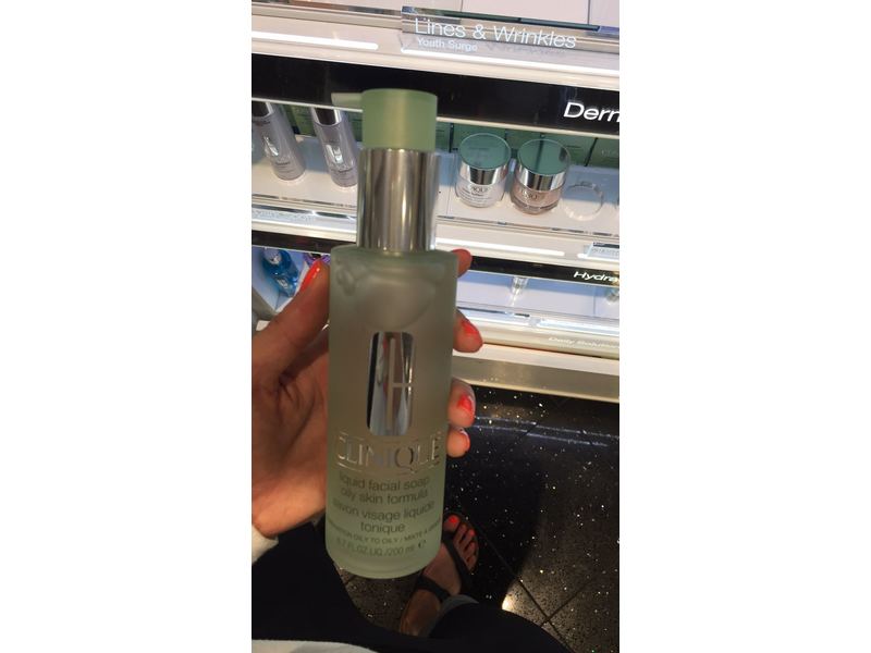 Clinique Liquid Facial Soap, Oily Skin Formula, 6.7 oz/200 mL