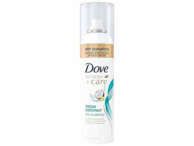 Dove Refresh + Care Dry Shampoo, Fresh Coconut 5 oz