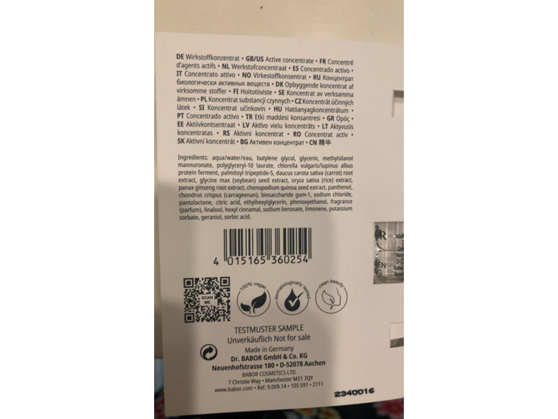 Babor Ampoule Concentrates Collagen Firming,