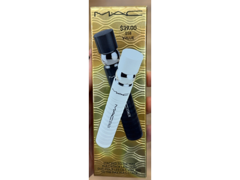 M. A. C Stacked To The Max Macstack Lash Duo, 0.41 fl oz/12 mL