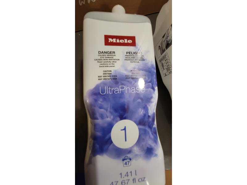 Miele Ultraphase 1 Laundry Detergent, 47 Loads, 47.67 fl oz/1.41 L