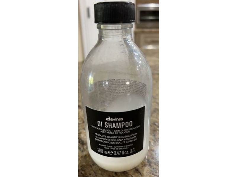 Davines OI Shampoo, Roucou Oil, 9.47 fl oz/280 mL