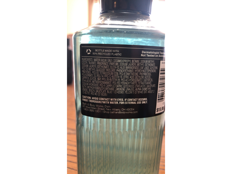Bath & Body Works Freshwater 3-In-1 Hair+Face & Body Wash, 10 fl oz/295 mL