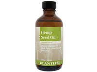 Plantlife Carrier Oil, Hemp Seed Oil, 4 fl oz/120 mL - thumbnail 1