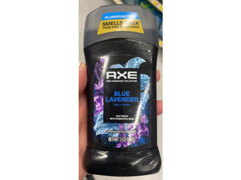 Axe Premium Deodorant, Blue Lavender, 3 oz/85 g