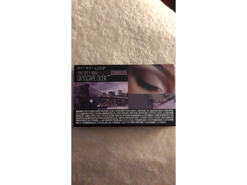 Maybelline The City Mini Eyeshadow Palette Makeup, Skyscape Dusk, 0.14 oz.