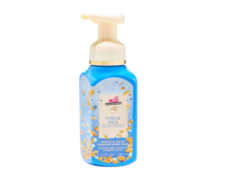 Bath & Body Works Gentle & Clean Foaming Hand Soap, Cereal Milk Soft Serve, 8.75 fl oz/259 mL