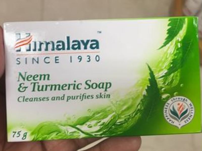 Himalaya Soap, Neem & Turmeric, 75 g, Pack Of 4
