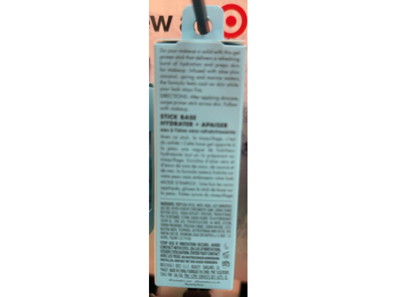 E.l.f Stay Cool Primer Stick, Aloe Water, 0.59 oz/17 g