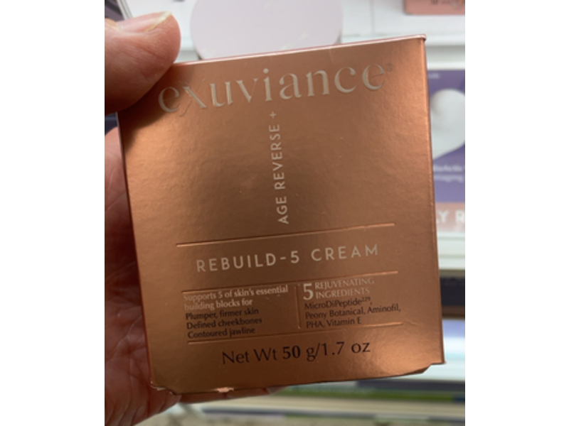 Exuviance Age Reverse + Rebuild-5 Cream, 1.7 oz/50 g
