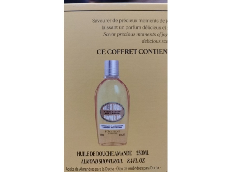 L'Occitane En Provence Shower Oil, Almond Oil, 8.4 fl oz/250 mL