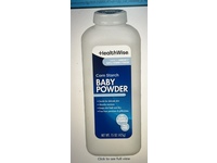 HealthWise Corn Starch Baby Powder, Aloe & Vitamin E, 15 oz/425 g - thumbnail 2