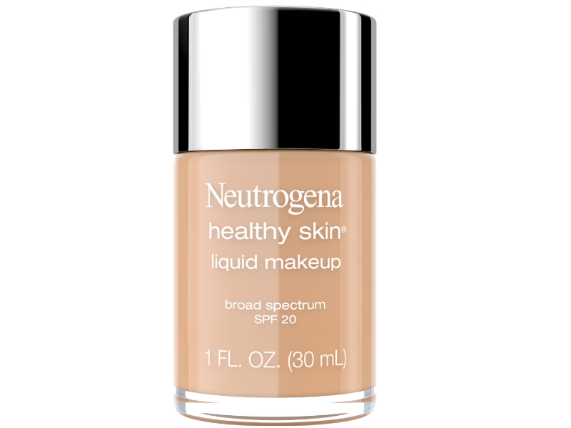 Neutrogena Healthy Skin Liquid Makeup, SPF 20, Buff 30, 1 fl oz/30 mL