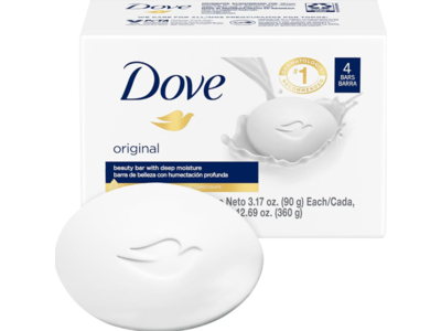 Dove Beauty Cream Bar, 90 g, 4 Count