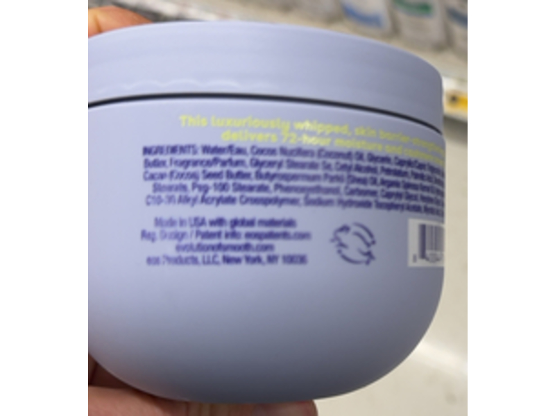 eos Shea Butter Cashmere Whipped Oil Butter, Vanilla Cashmere, 10 oz/283 g