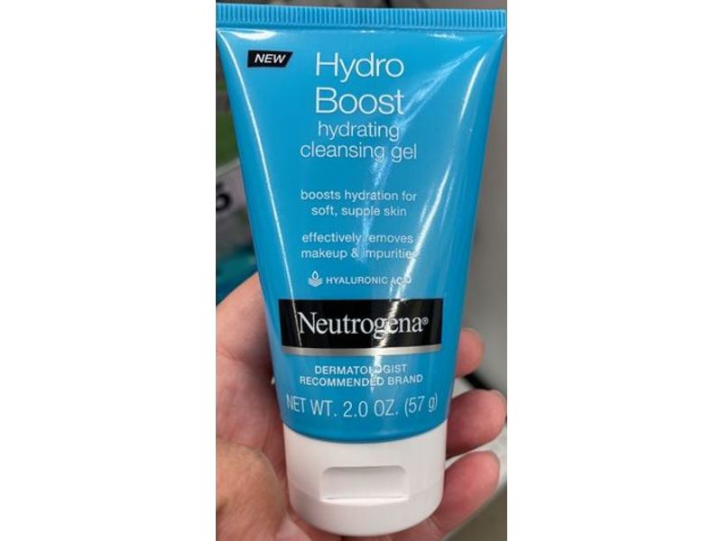 Neutrogena Hydro Boost Hydrating Cleansing Gel, 2 oz/57 g