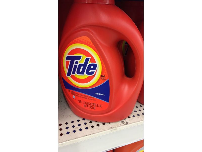 Tide Liquid Laundry Detergent, Original, 100 fl oz