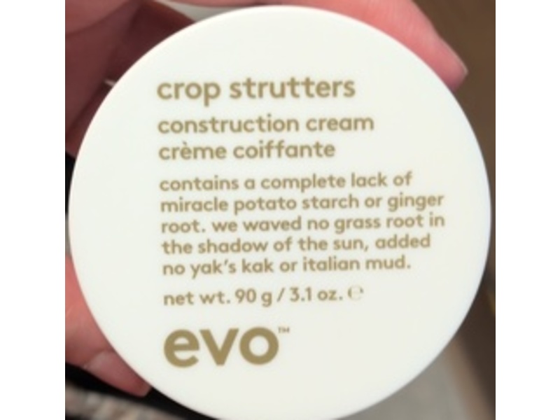 Evo Crop Strutters Construction Cream, 3.1 oz/90 g