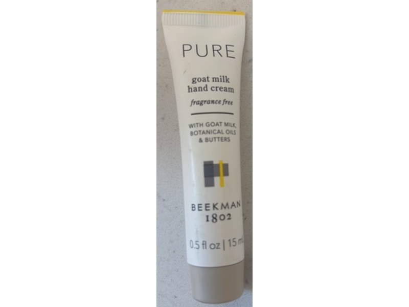 Beekman 1802 Pure Goat Milk Hand Cream , 0.5 fl oz/15 mL