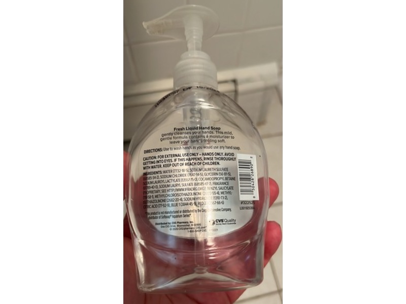 Beauty 360 Liquid Hand Soap, Fresh, 7.5 fl oz/222 mL