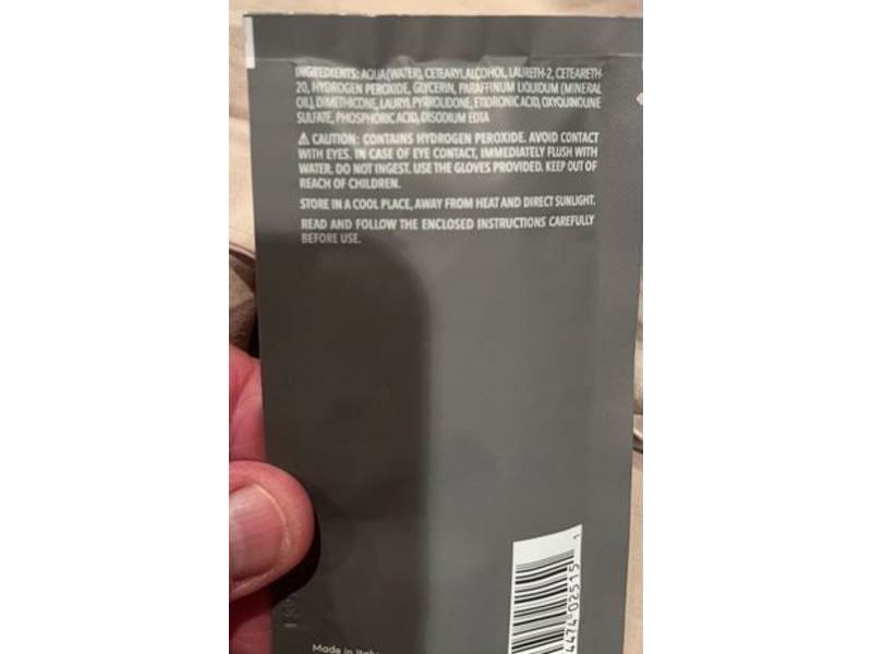 Madison Reed 2 Color Activator Hair Color For Men, Graphite, 0.68 fl oz/20 ml