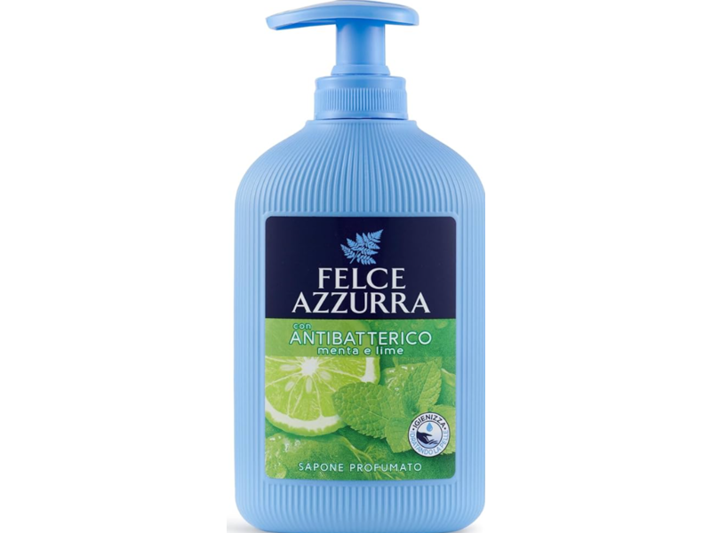 Felce Azzurra Antibacterial Liquid Soap, Mint & Lime, 300 mL