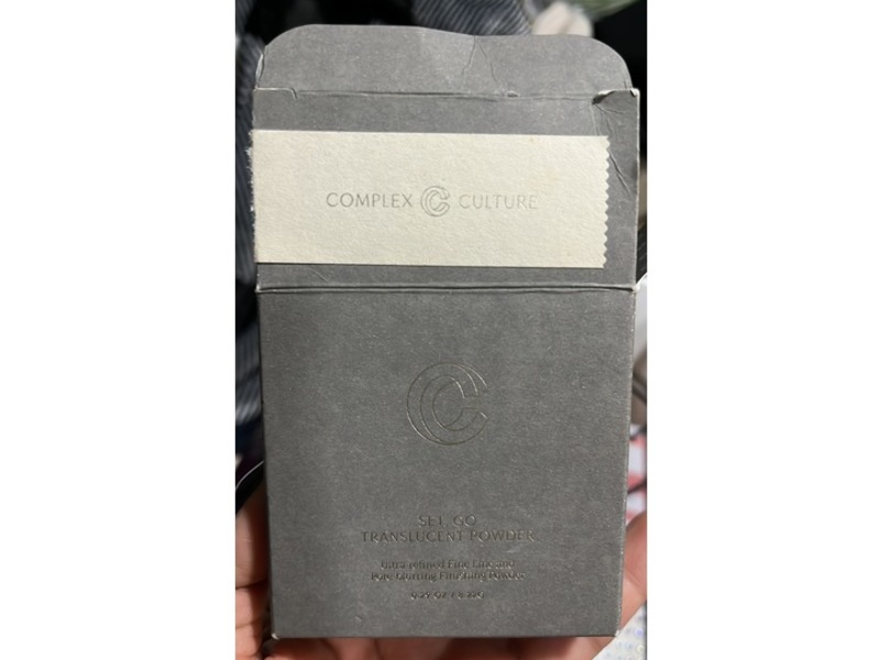 Complex Culture Set Go Translucent Powder, Clarity, 0.29 fl oz/8.22 g