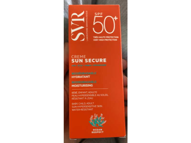 SVR Sun Secure Cream, SPF 50+, 50 mL