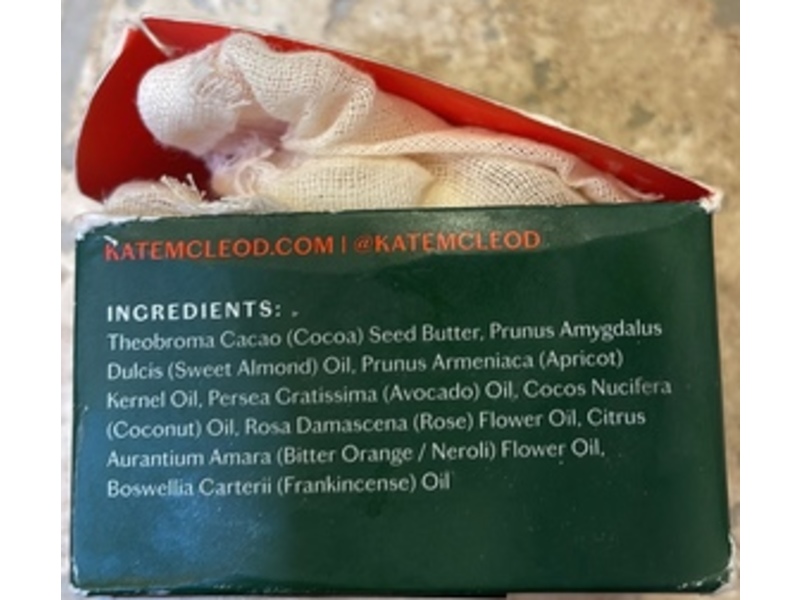 Kate McLeod Daily Stone Body Moisturizer Bar Refill, 3.5 oz/100 g