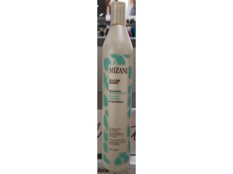 Mizani Scalp Care Anti Dandruff Shampoo, Peppermint Oil & Cucumber Extract, 16.9 fl oz/500 mL