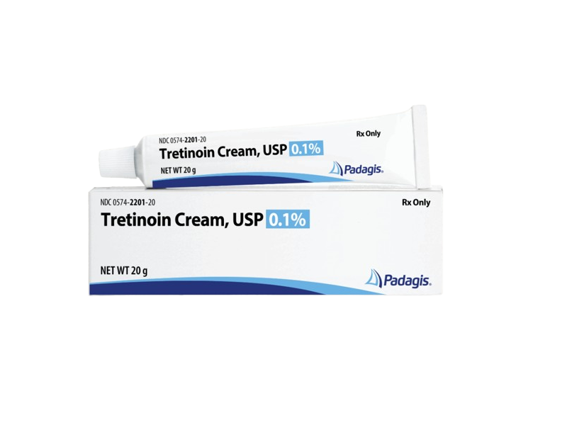 Tretinoin Cream, USP 0.1%, 20 g, Padagis (Rx)