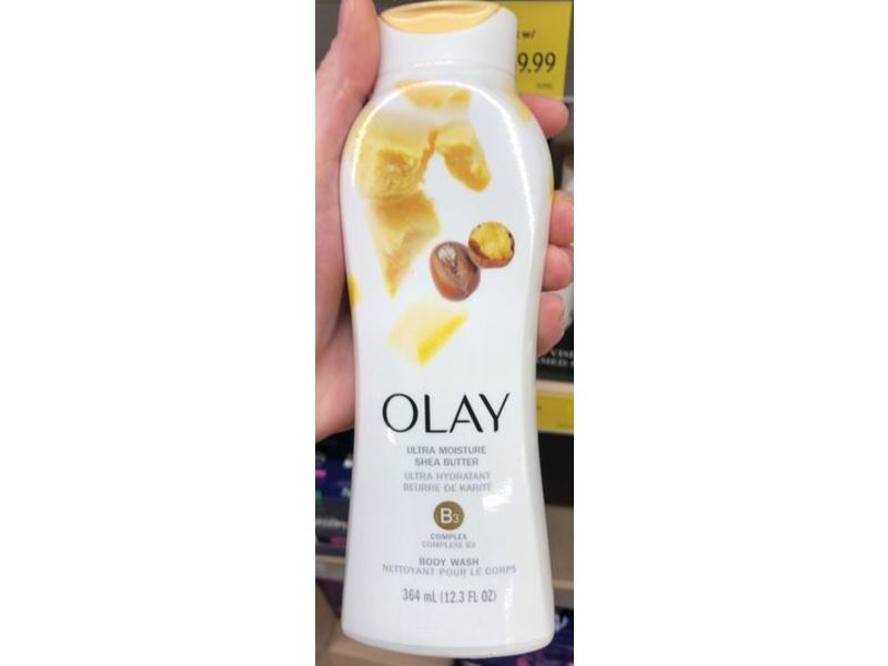 Olay Ultra Moisture Body Wash, Shea Butter, 12.3 fl oz/364 mL