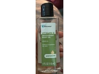 Family Wellness Moisturizing Antioxidant Body Oil, Vitamin E, 4 fl oz/118 mL - Image 3