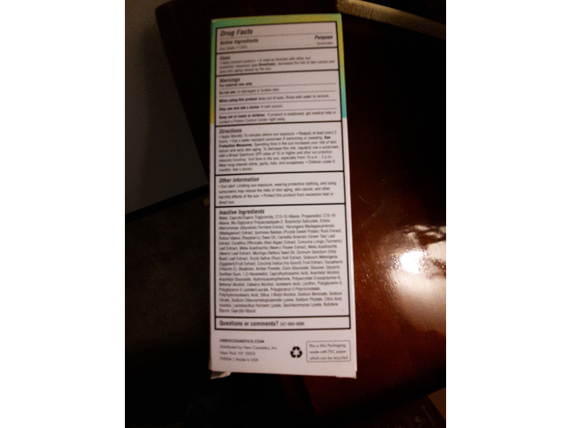 Hero Cosmetics Force Shield Superlight Sunscreen SPF 30, 50 ml/1.69 fl oz