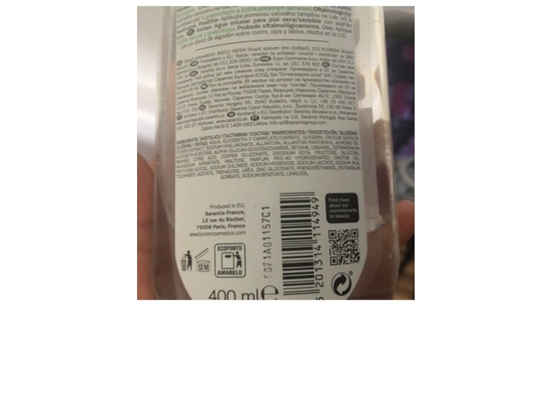 Bioten Skin Moisture Micellar Water, 400 mL