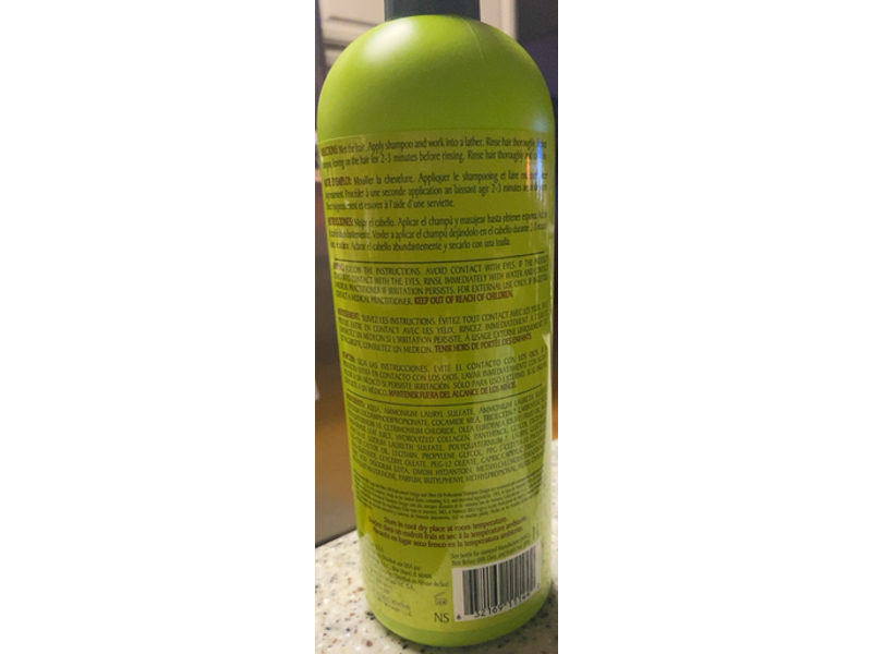Organic Root Stimulator Olive Oil Professional Neutralizing Shampoo, 33.8 oz1 L