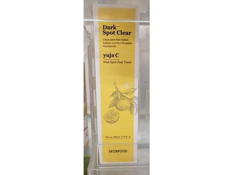 Skinfood Dark Spot Clear Toner, Yuja C, 6.76 fl oz/200 mL