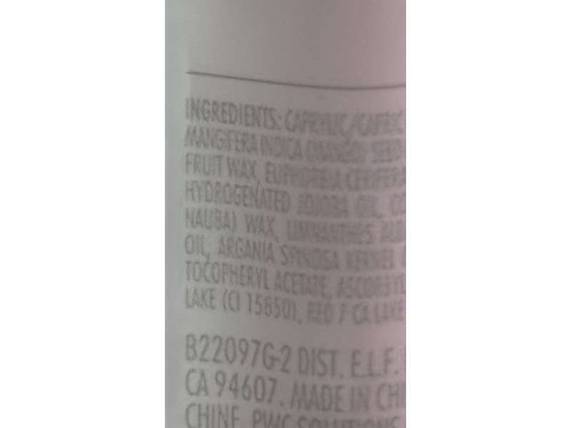 e.l.f. Cream Glide Lip Liner, Red Receipt, 0.03 oz/1 g