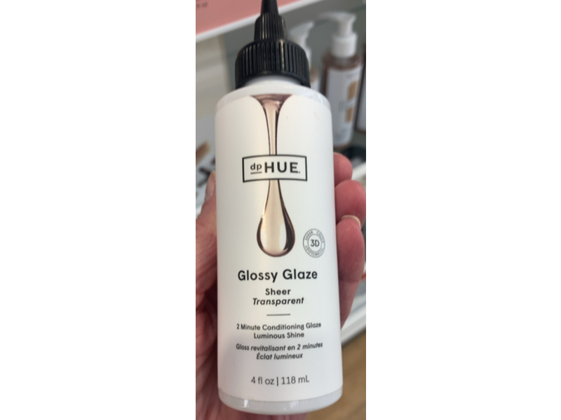 dpHue Glossy Glaze, Sheer Transparent, 4 fl oz/118 mL
